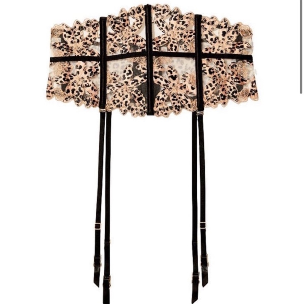 Victoria’s Secret Very Sexy Floral Embroidered Waist Cincher